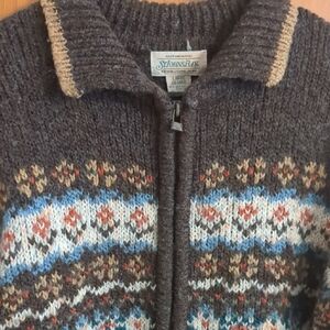 St. John's Bay Brown Knit Sweater